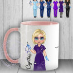 personalised nurse mug gift for daughter granddaughter