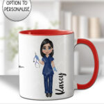 personalised nurse mug gift for daughter granddaughter