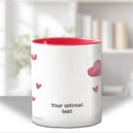 personalised "i meow you" cat mug gift for cat lover