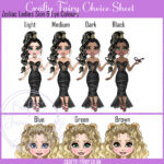 zodiac sign lady skin and hair colour