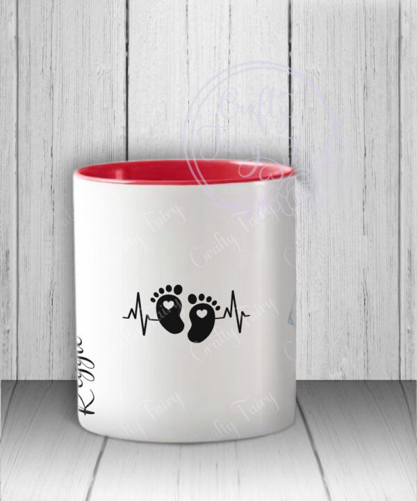 personalised male midwife mug gift