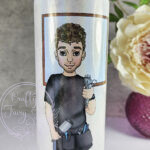 personalised barber or male hairdresser 600ml 20oz straight tumbler