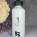 personalised army soldier 600ml water bottle