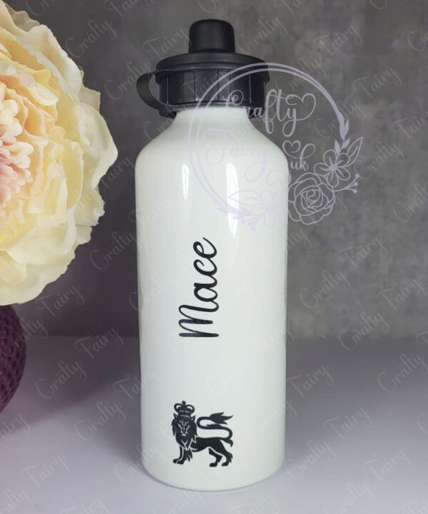 personalised army soldier 600ml water bottle
