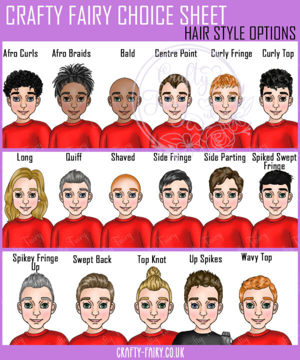 personalised barber or male hairdresser in salon birthday card