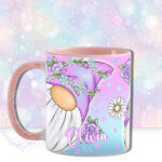 personalised pink golf club bag and stars mug gift (copy)
