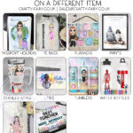 personalised highland cow with blue forget me not flowers birthday card