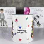 personalised congrats graduation highland cow mug gift