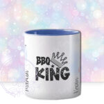 personalised bbq king or grill king dad mug gift