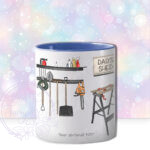personalised diy expert handyman mug gift for dad