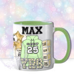 personalised class of 2025 hoodie and balloon print school leavers mug gift