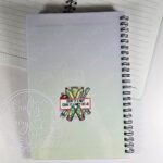 personalised amazing teacher ta lsa pencils & banner thank you a5 notebook gift
