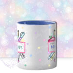 personalised amazing teacher ta lsa pencils & banner thank you mug gift
