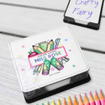 personalised amazing teacher ta lsa pencils & banner thank you memo note holder