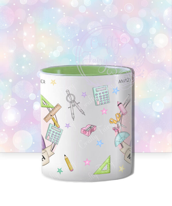 personalised doodle amazing teacher ta lsa mentor thank you mug gift