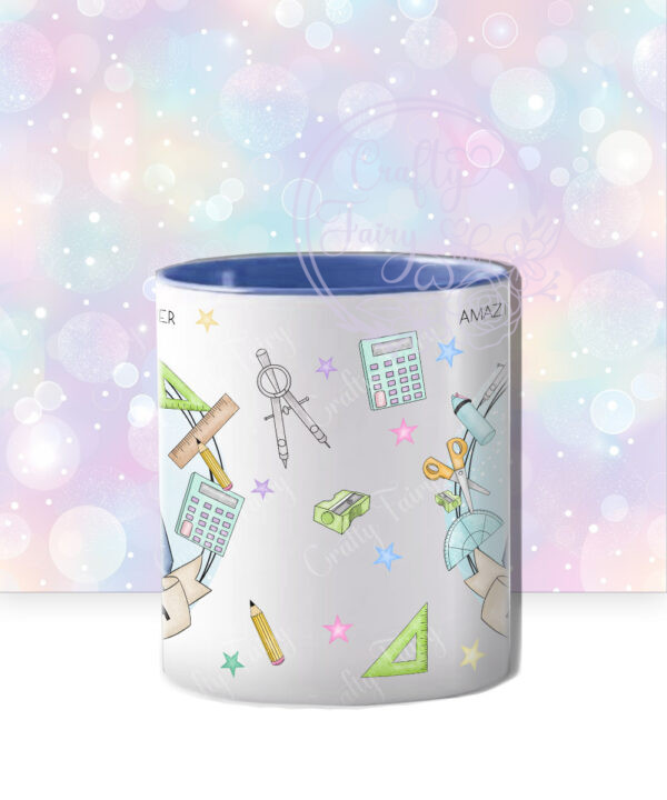 personalised doodle amazing male teacher ta lsa mentor thank you mug gift