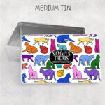 2860 personalised colourful cats storage tin 1