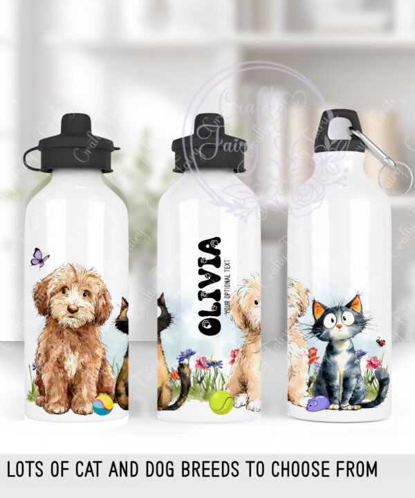 personalised bottles at crafty fairy