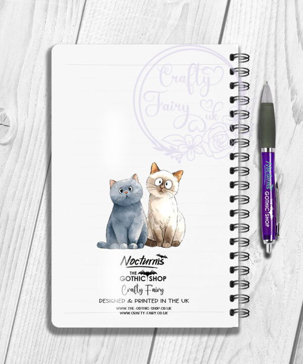3102 personalised cats notebook 2