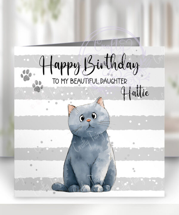 3121 personalised cat birthday card 2