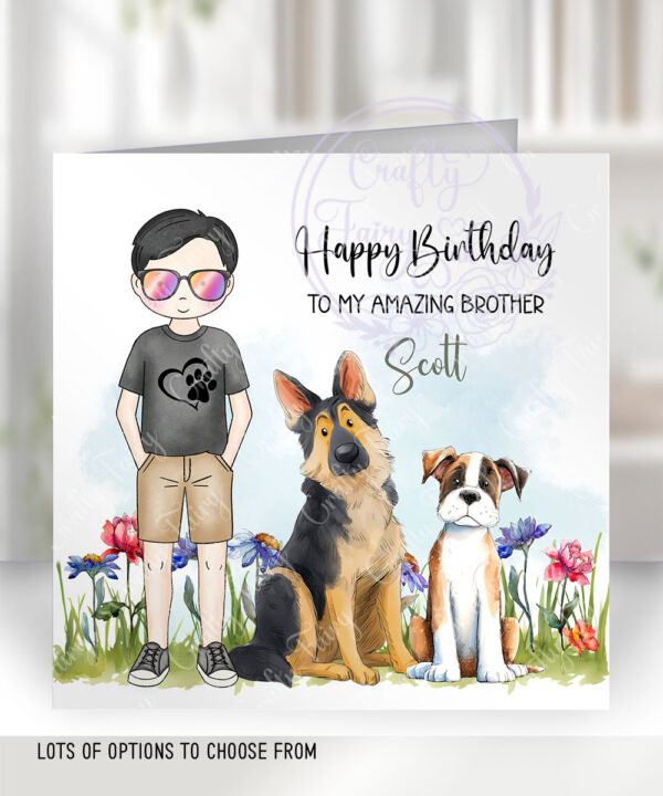 3126 personalised dog dad birthday card 2