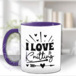 3147 personalised knitting lady mug 3