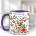 3210 reindeer chef baker christmas mug 2