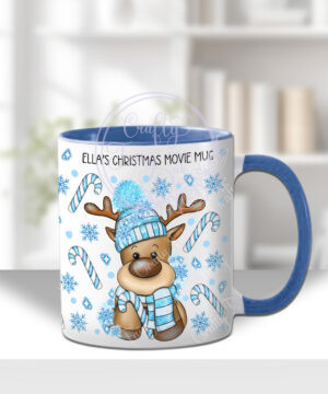 3220 personalised reindeer bue mug 1