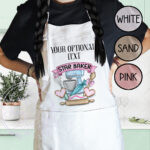 personalised cake baker star baker chef apron