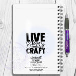 3299 personalised male crafter notebook 2