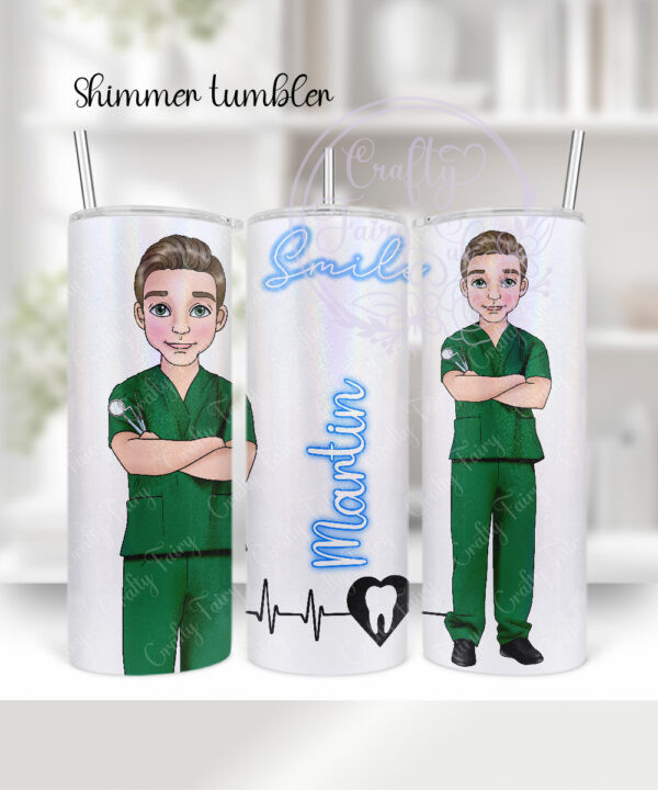 3314 personalised dentist tumbler 1
