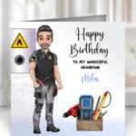3326 personalised card gas engineer 2