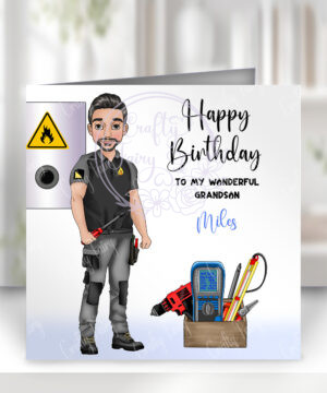 3326 personalised card gas engineer 2