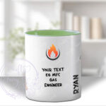 3327 personalised gas engineer mug 3