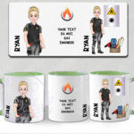 3327 personalised gas engineer mug 4