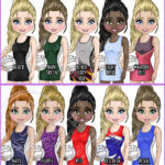 3362 netball uniform options