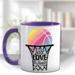 3363 personalised netball girl mug gift 2