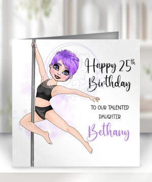 3388 personalised pole dancer card 1