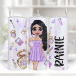 1057 personalised lilac love makeup tumbler 2
