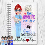 1746 personalised a5 notebook midwife 3