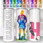 3451 personalised rugby woman tumbler 1