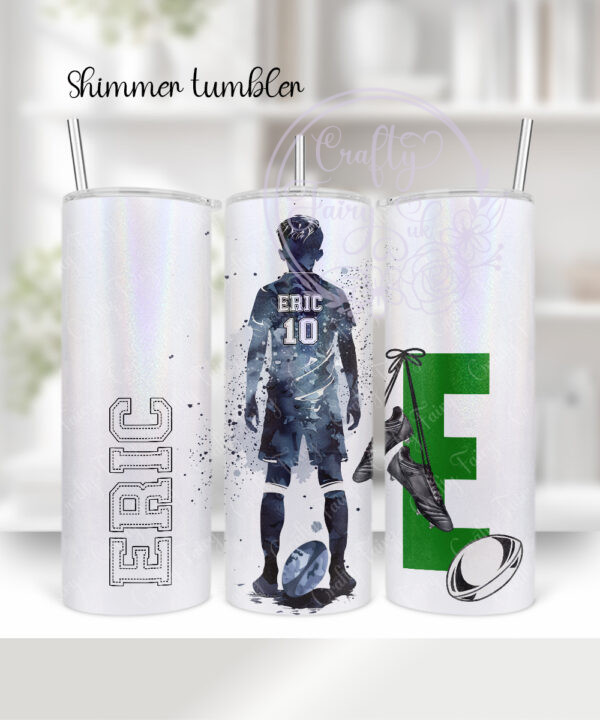 3452 personalised rugby boy tumbler 2