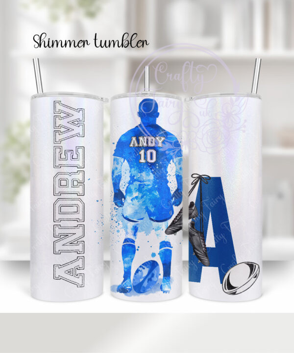 3453 personalised rugby man tumbler 1