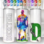 3453 personalised rugby man tumbler 2