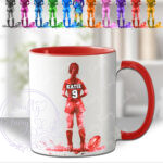 3454 personalised rugby girl mug 1