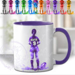 3454 personalised rugby girl mug 3