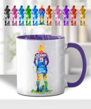 3455 personalised rugby woman mug 1