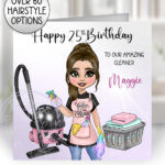 3459 personalised cleaner birthday card 1