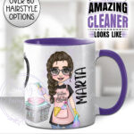 3461 personalised cleaner queen mug gift 1