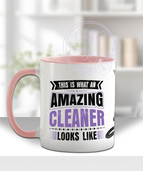 3461 personalised cleaner queen mug gift 3